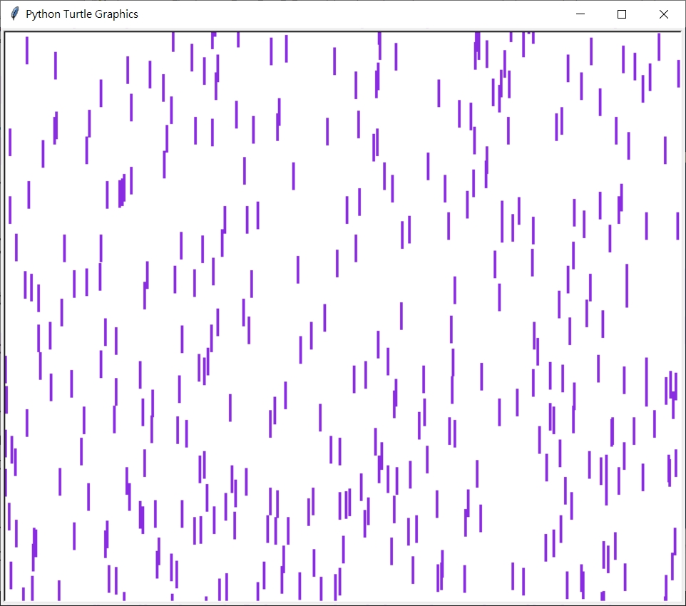 PythonTurtle_purpleRain_藝術_test_4_while