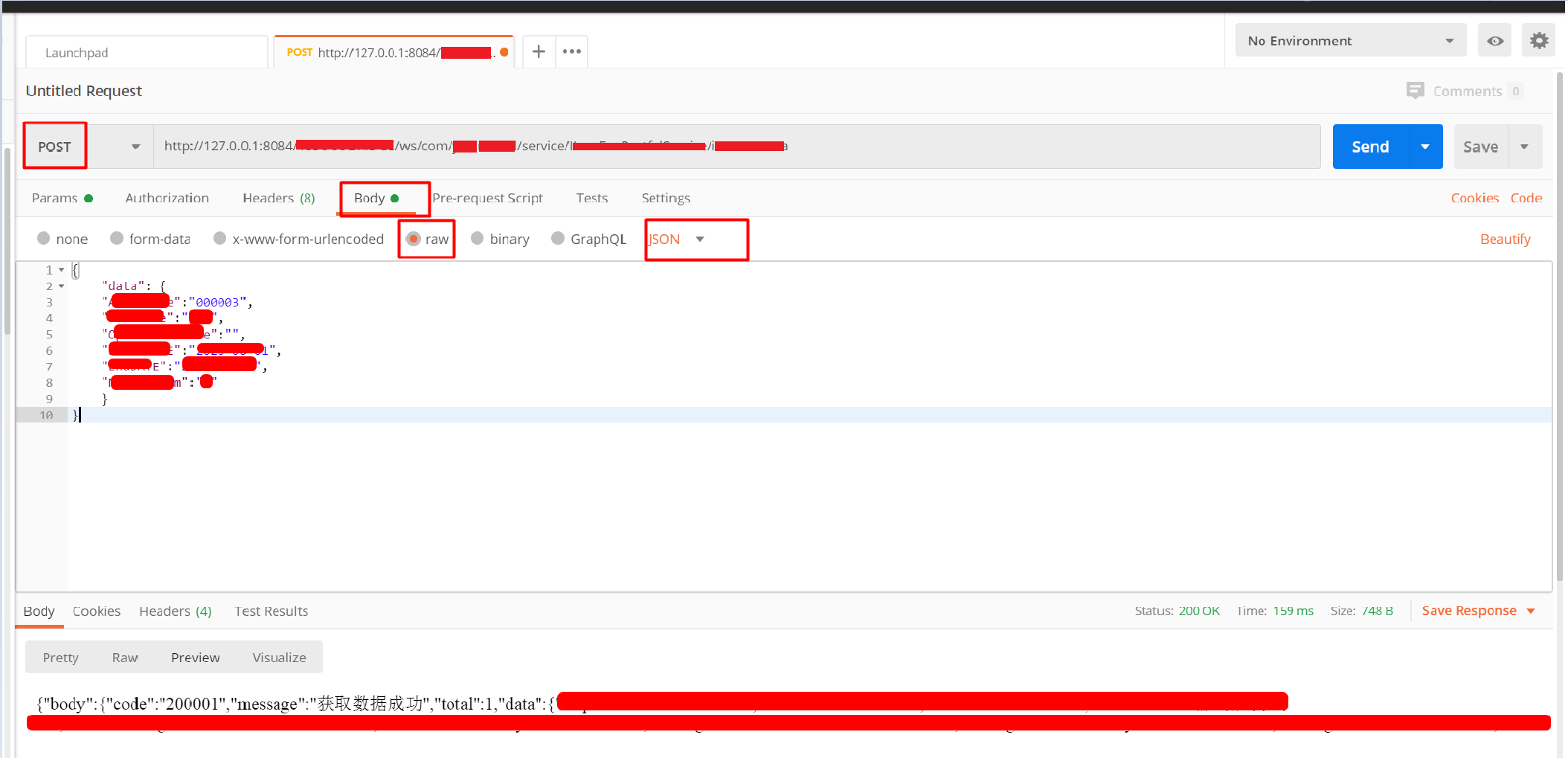 Multipart Form Data Boundary Json Example