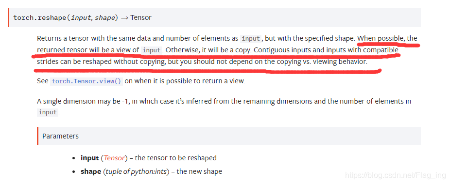 PyTorch:view() 与 reshape() 区别详解_pytorch view reshape-CSDN博客