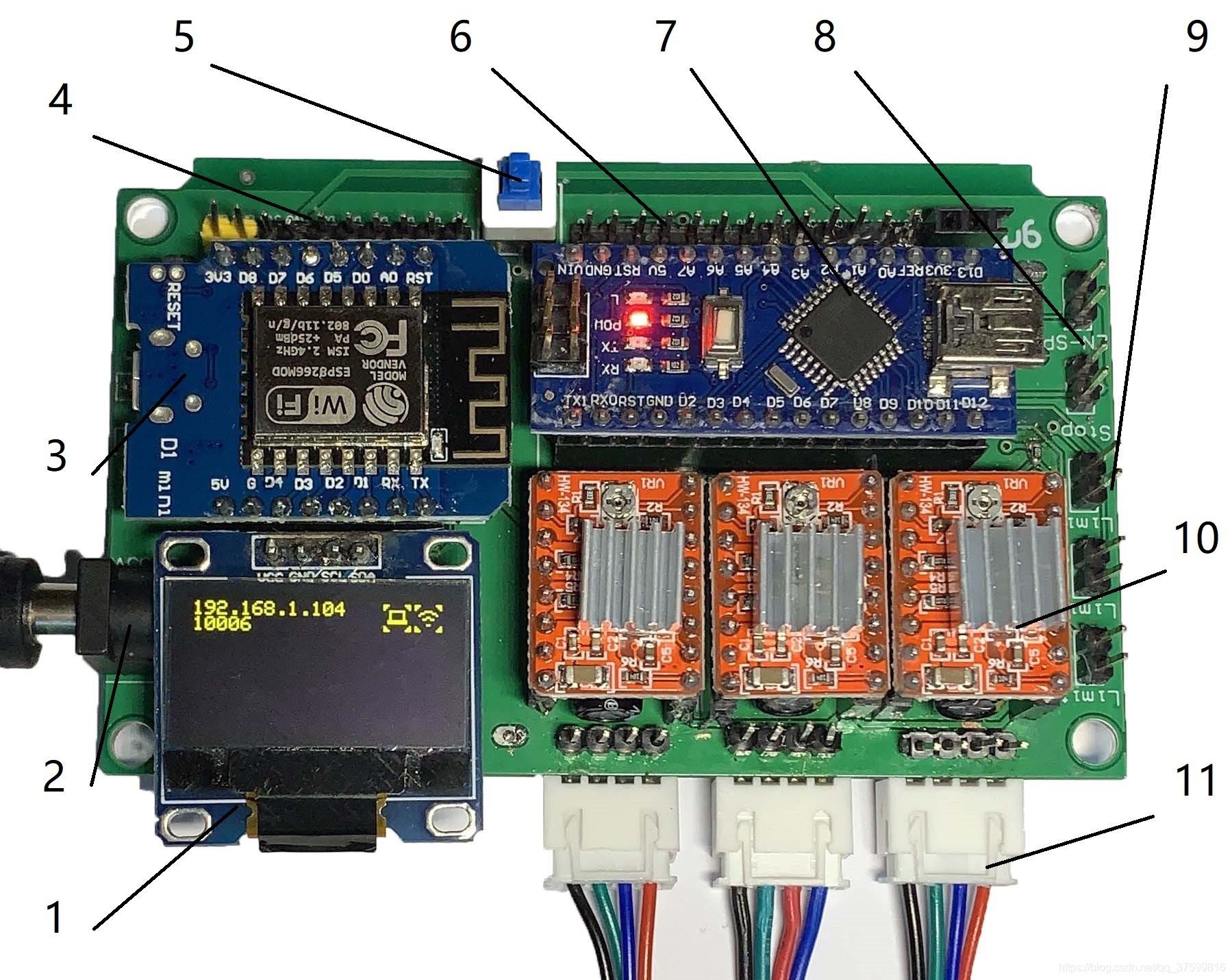 Arduino Nano + ESP8266 WiFi GRBL控制板_nano连接esp8266-CSDN博客