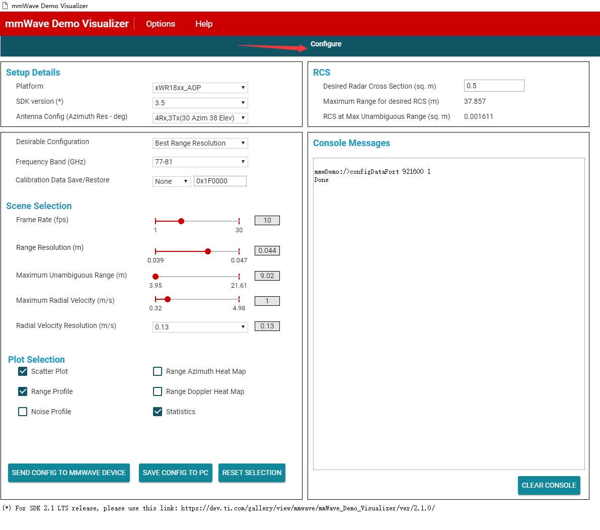mmWave SDK quick start - Programmer Sought