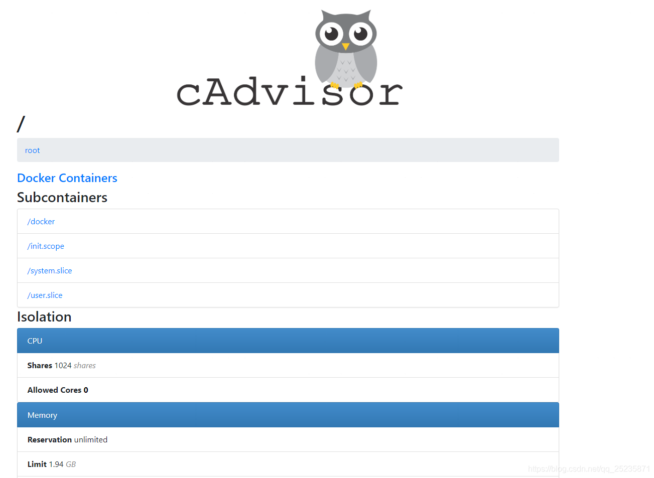 cAdvisor