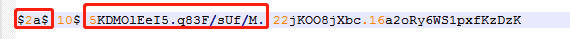 以用上述测试代码查看一下，加密之后的字符串，运行了对于字符串12345的加密，结果如下