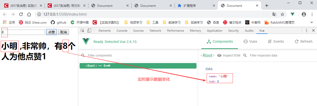 Installation and display effect of Vue.js devtools tool - Programmer Sought