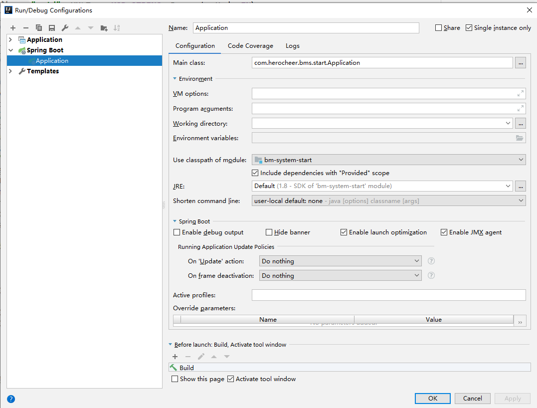 Solve the startup error of the springboot project (java.lang ...