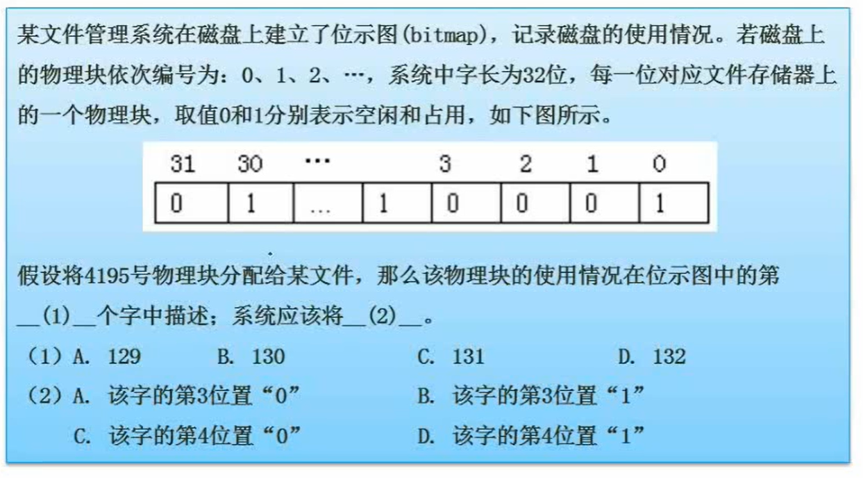 软件设计师笔记：操作系统基本原理