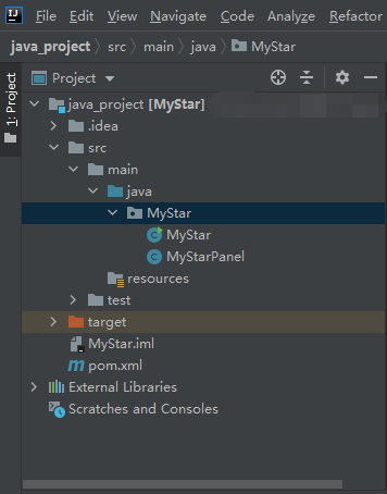 JAVA realizes snow falling - Programmer Sought