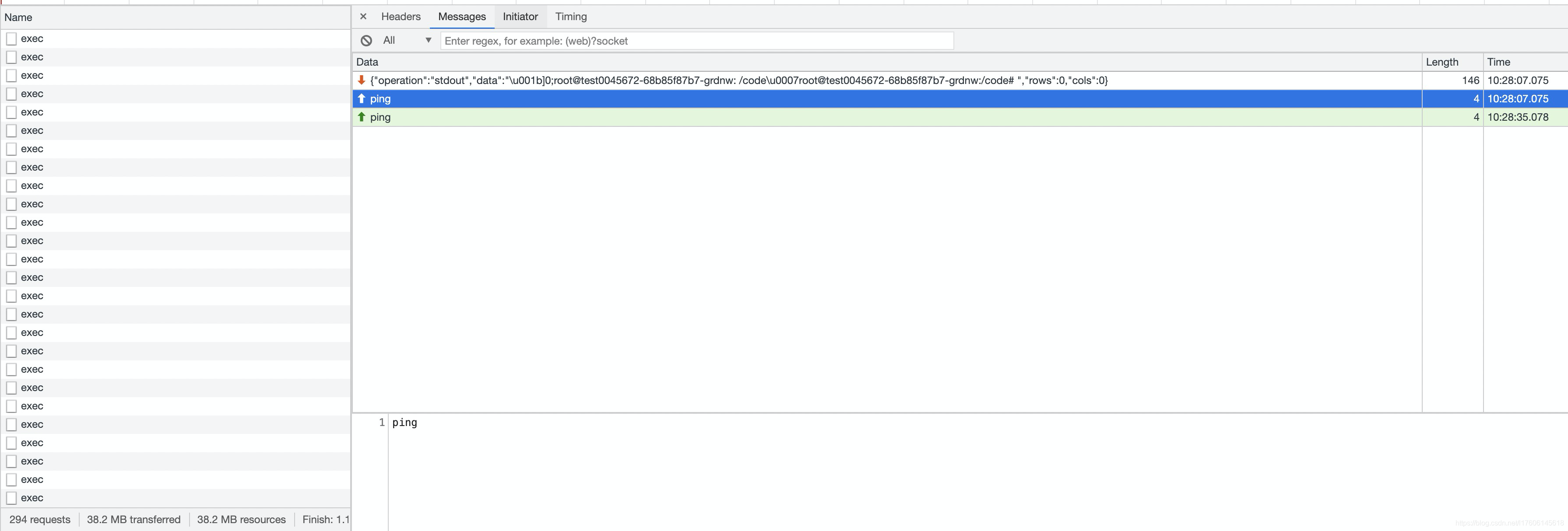不断刷ping,断开重连
