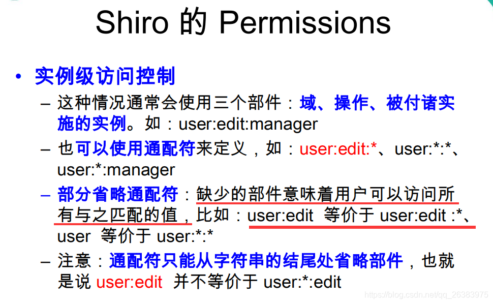 Shiro 的 Permissions: