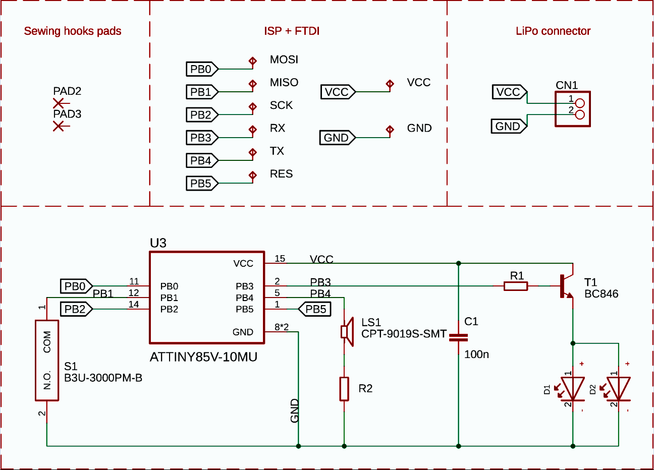 ▲ 小提琴的电路原理图