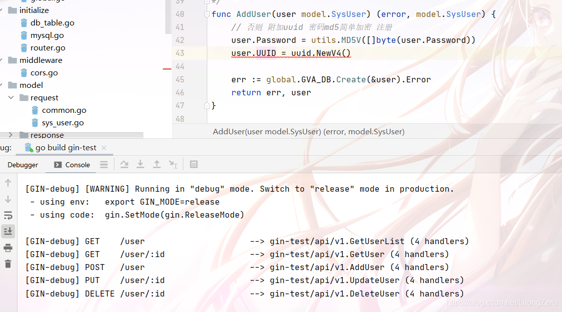 golang assignment mismatch 2 variables but 1 value