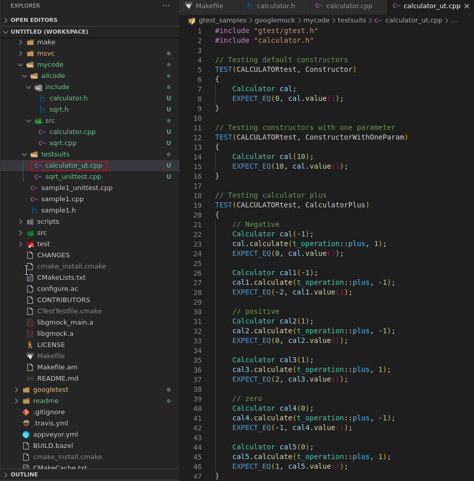 gtest使用入门(5)-类的测试,使用测试参数_gtest怎样测试一个类-CSDN博客