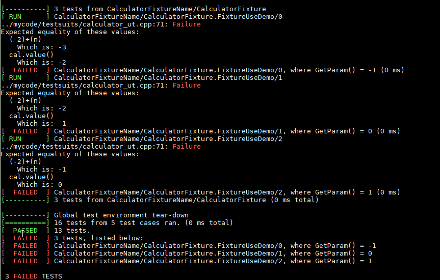 gtest使用入门(5)-类的测试,使用测试参数_gtest怎样测试一个类-CSDN博客
