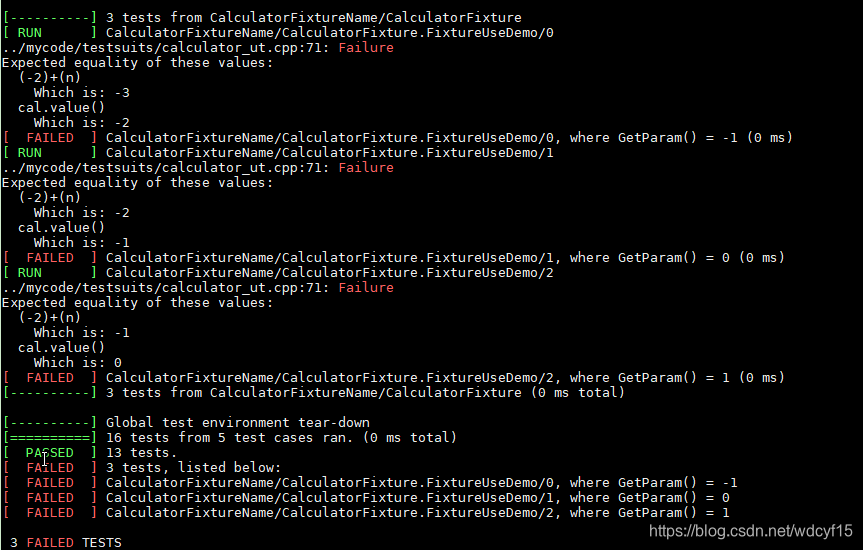 gtest使用入门(5)-类的测试,使用测试参数_gtest怎样测试一个类-CSDN博客