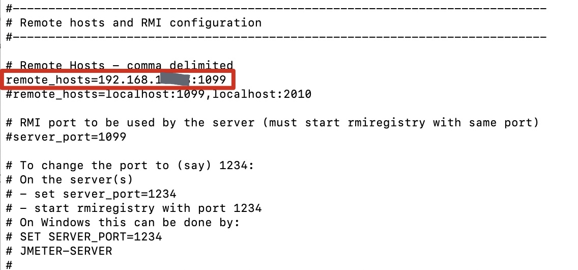 Jmeter远程启动报错：java.rmi.RemoteException Cannot start. MacBookPro.local