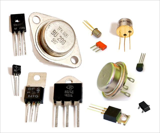 ▲ 不同种类的半导体元器件