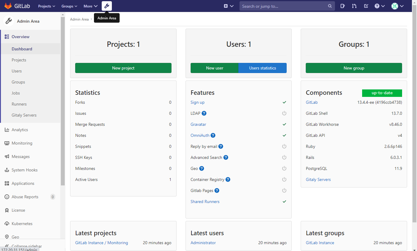 GitLab Admin Area_gitlab的admin area-CSDN博客