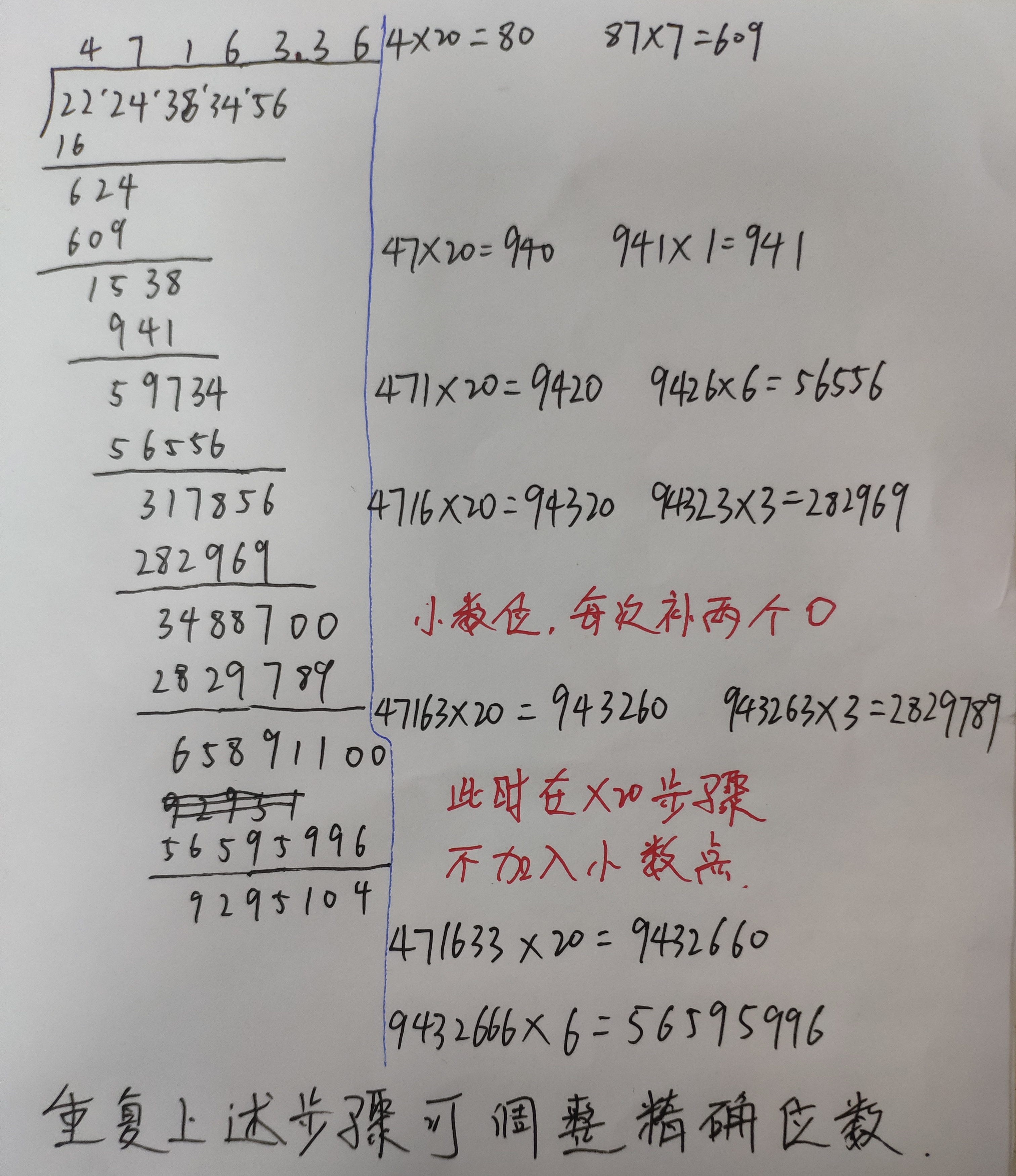 手动开根号方法 数学 博o Oer 的博客 Csdn博客 手动开根号