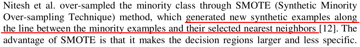 SMOTE算法原理及Python代码实现