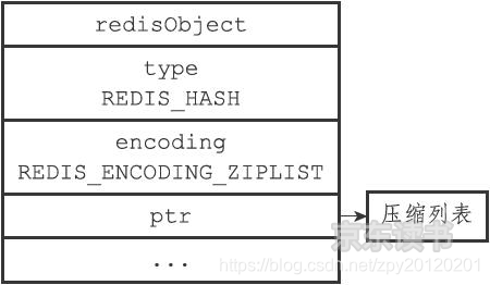 ziplist encoded hash object