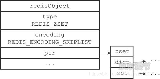 skiplist编码的有序集合对象