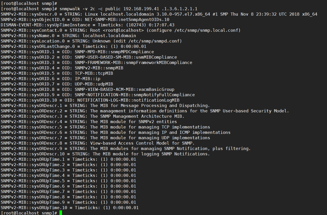 安装SNMP服务_net-snmp-utils-CSDN博客