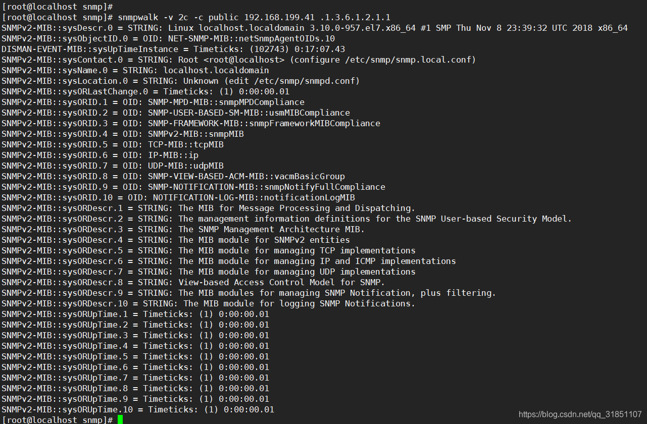 安装SNMP服务_net-snmp-utils-CSDN博客