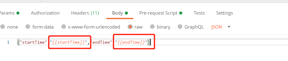 Postman date type parameters - Programmer Sought