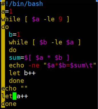 用shell脚本写出九九乘法表与菱形递归函数用法 实在不知道怎么写博客的博客 Csdn博客 递归菱形