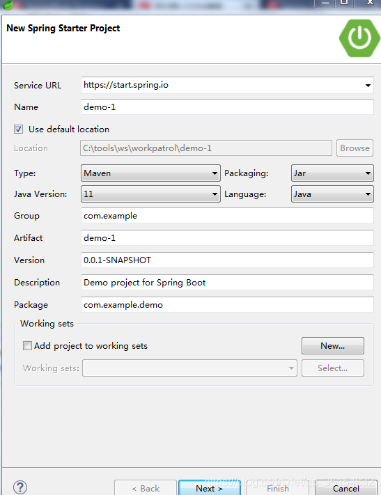 使用Spring Initializer快速创建Spring Boot项目_spring initializr怎么选历史版本-CSDN博客