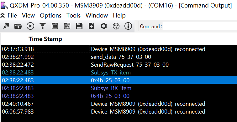 qxdm qpst qcat tool