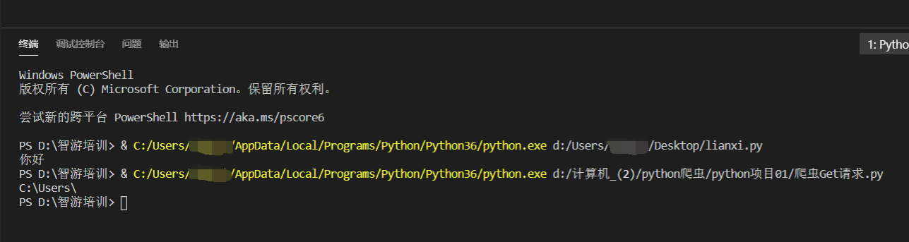 VS code点击右上角绿色按钮不能在终端运行的问题_请教一下,我配置文件修改好后vscode右上角绿三角点了左下角一个小红叉然后没反应 ...