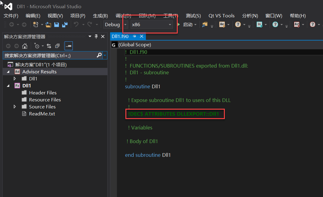 C++ Fortran 环境搭建_vs2015中添加fortran环境-CSDN博客