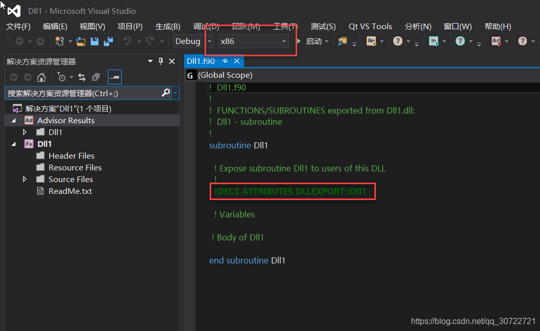 C++ Fortran 环境搭建_vs2015中添加fortran环境-CSDN博客