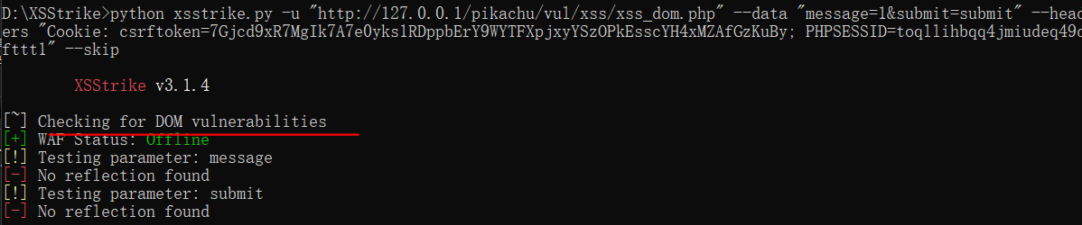 自动化xss测试工具XSStrike学习- 骁隆's Blog