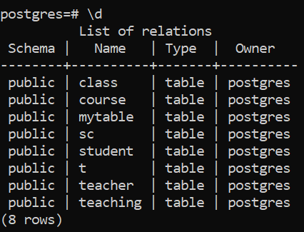 SQL语句入门-创建表（PostgreSQL）_pgsql 建表语句-CSDN博客
