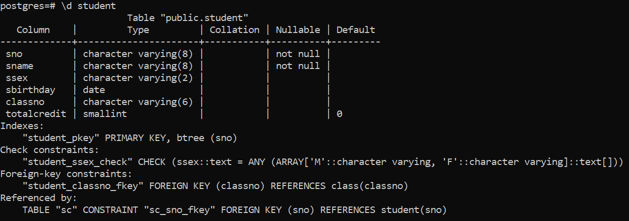 SQL语句入门-创建表（PostgreSQL） – 源码巴士