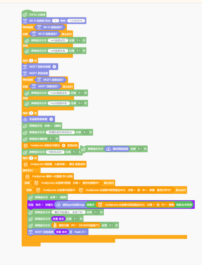 智慧疫情防控平台图形化编程mind
