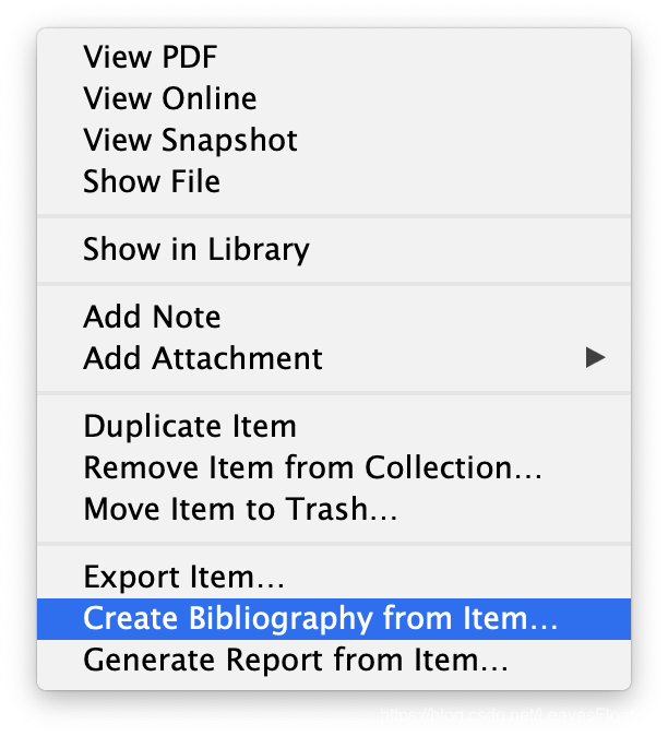 论文的bibliography Csdn