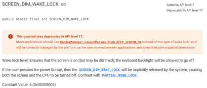 SCREEN_DIM_WAKE_LOCK