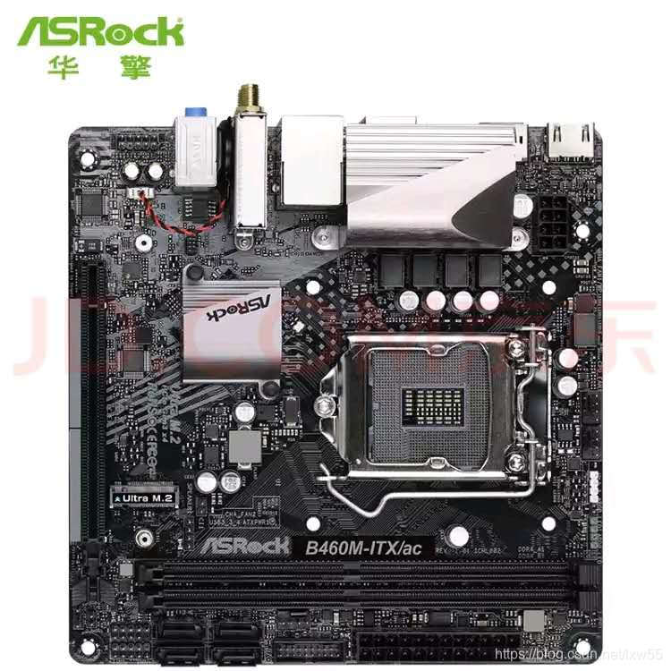 b460m itx/ac Z390I B360pro立式无线网卡接口转sata