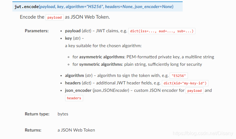 pycharm - python - pyjwt encode error rs384 algorithm... Python 详解PyJWT生成Token_python 生成jwt token各个参数含义-CSDN博客