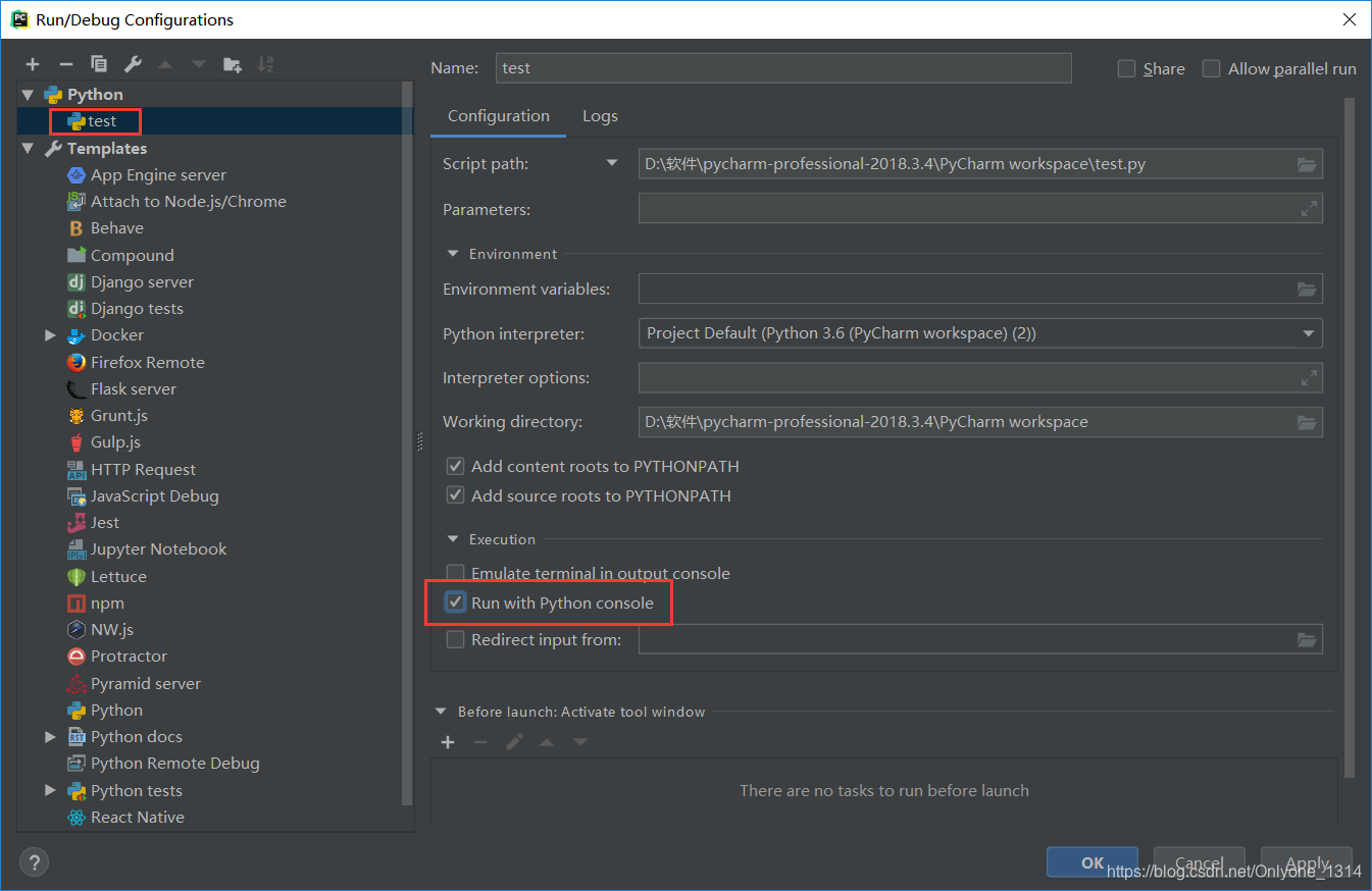 Pycharm中Run窗口、Terminal窗口、Python Console窗口的区别及其切换方法_pythonconsole运行和运行有 ...