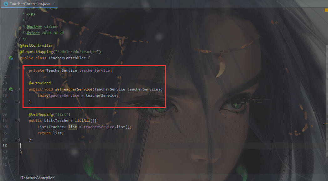 mybatis_plus使用Autowired注解出现警告：Field injection is not