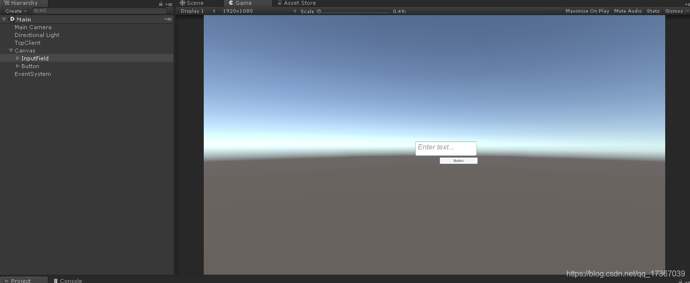 Unity简单实现tcp Ip中的客户端功能 波波斯维奇 Csdn博客