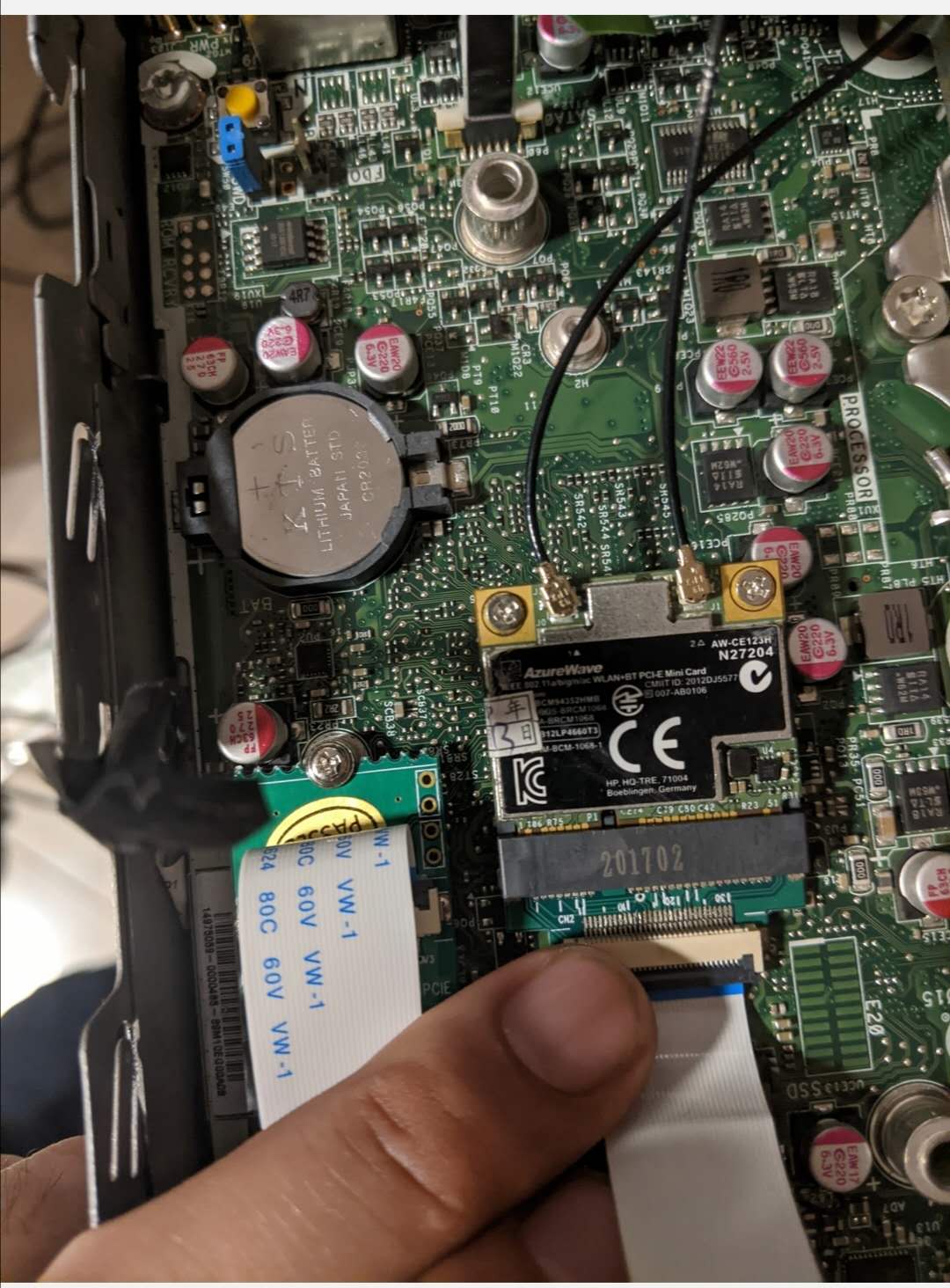 惠普hpprodesk400g2加装bcm94352hmb网卡