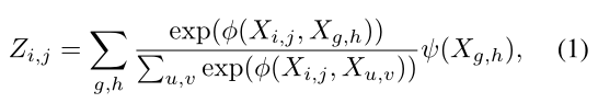 Non local formula