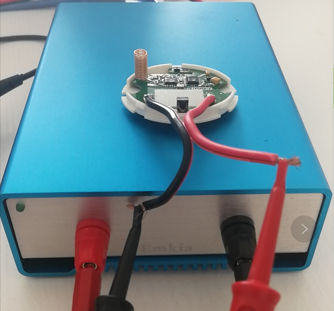 lora温度传感器的功耗评测场景图