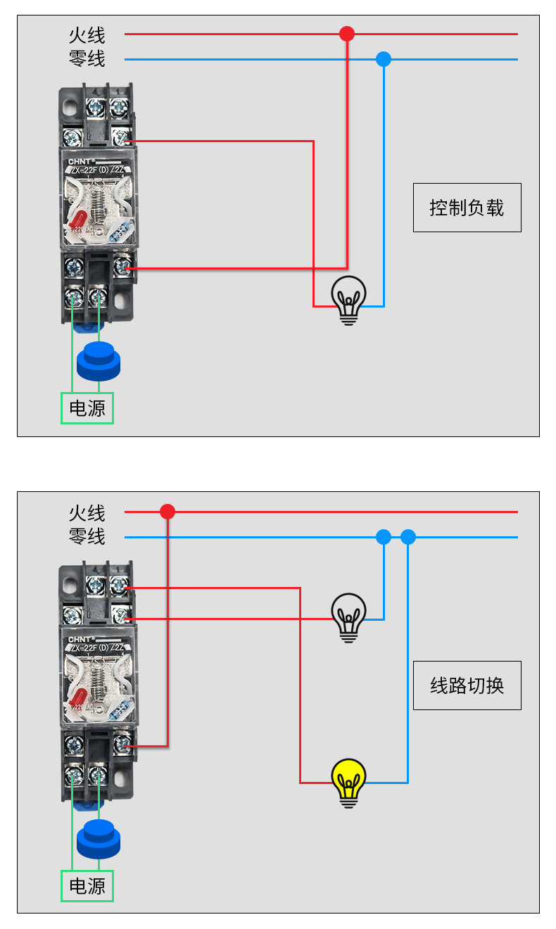 中间继电器和1200plc接线