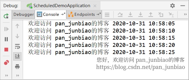 SpringBoot使用@Scheduled注解实现定时任务